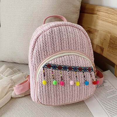 Tailored Fashion Parent-Child Outdoor Woven Hairball Shoulder Bag Messenger Bag Backpack
Tailored Fashion Parent-Child Outdoor Woven Hairball Shoulder Bag Messenger Bag Backpack