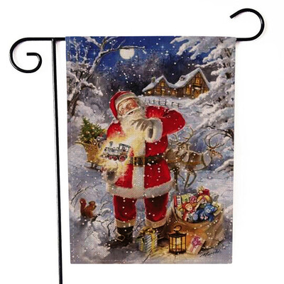 Tailored Christmas Garden Flag Santa Claus Double Sided Banner Outdoor Lawn Decor Flag
Tailored Christmas Garden Flag Santa Claus Double Sided Banner Outdoor Lawn Decor Flag