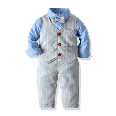 3Pcs Newborn Baby Boys Suit Wedding Formal Bowtie Gentleman Outfits Clothes
3Pcs Newborn Baby Boys Suit Wedding Formal Bowtie Gentleman Outfits Clothes