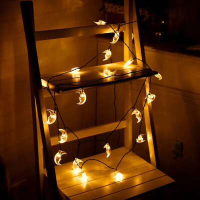 LED String LightsMoon Pattern Solar Powered 20LED String Lights Home Garden Yard Party Lamp DecorSolar String Lights
LED String LightsMoon Pattern Solar Powered 20LED String Lights Home Garden Yard Party Lamp DecorSolar String Lights
