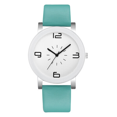 Cute minimalist watch 2019 digital dial scale PU with watch
