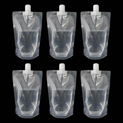 6 Pcs\Set Stand Up Clear Plastic Liquid Drinks Powder Spout Pouch Halloween Plasma Bag 500Ml
6 Pcs\Set Stand Up Clear Plastic Liquid Drinks Powder Spout Pouch Halloween Plasma Bag 500Ml