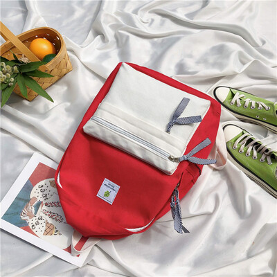Japanese double shoulder bag female bump color junior high school students bag female Korean version ulzzang high school student b
Japanese double shoulder bag female bump color junior high school students bag female Korean version ulzzang high school student b
