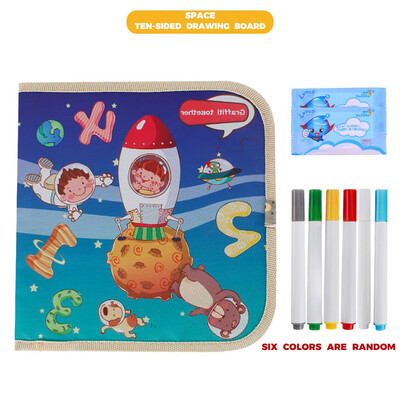 Siaonvr Portable Soft Graffiti Erasable Drawing Animal Picture Book DIY Drawing Board
Siaonvr Portable Soft Graffiti Erasable Drawing Animal Picture Book DIY Drawing Board