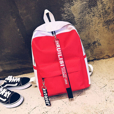 fashion 2019 Women Lightweight Casual Zipper Color Letter Waterproof Backpack Daypack Travel Outdoor Work College Bag
fashion 2019 Women Lightweight Casual Zipper Color Letter Waterproof Backpack Daypack Travel Outdoor Work College Bag
