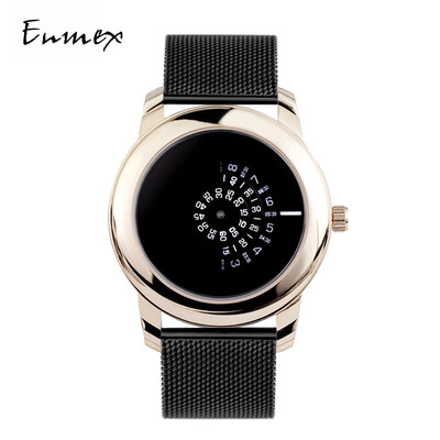Qixi Festivals gift translation Enmex all-black lens concept tonal watch movement digital tide cool watch
Qixi Festivals gift translation Enmex all-black lens concept tonal watch movement digital tide cool watch
