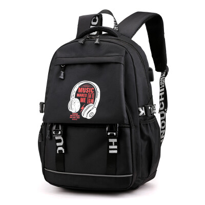 Chaozhou noctilucent students schoolbag charging backpack reflective double-shoulder bag Korean middle school students high-c
Chaozhou noctilucent students schoolbag charging backpack reflective double-shoulder bag Korean middle school students high-c