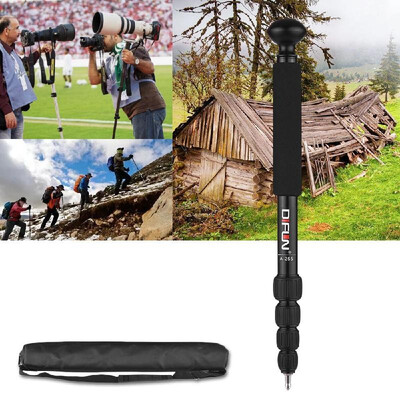DIFUN A-255 Aluminum Alloy 5-Section Telescopic Photography Monopod Portable Unipod Holder 14 38 Inch Screw Mounts Bracket with
DIFUN A-255 Aluminum Alloy 5-Section Telescopic Photography Monopod Portable Unipod Holder 14 38 Inch Screw Mounts Bracket with