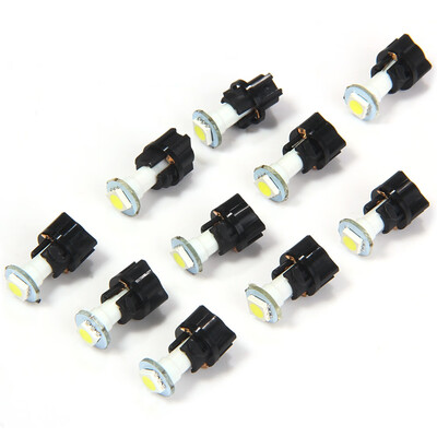 10pcs T5 PC74 SMD 5050 Car LED Twist Socket Instrument Panel Dash Light Bulb - Blue Light
10pcs T5 PC74 SMD 5050 Car LED Twist Socket Instrument Panel Dash Light Bulb - Blue Light
