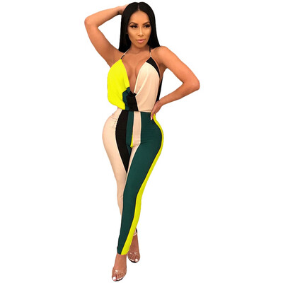 Starmoon Women Ladys Summer Sexy Backless strapless Striped Print Long Jumpsuit
Starmoon Women Ladys Summer Sexy Backless strapless Striped Print Long Jumpsuit