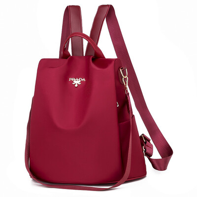 Double - shoulder bag womens Korean version of the trendy back bag Oxford cloth leisure fashion travel large - capacity schoolbag
Double - shoulder bag womens Korean version of the trendy back bag Oxford cloth leisure fashion travel large - capacity schoolbag