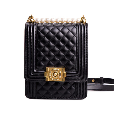 Lingge pearl chain bag 2019 new Korean casual fashion wild single shoulder slung on the new small bag handbag
Lingge pearl chain bag 2019 new Korean casual fashion wild single shoulder slung on the new small bag handbag