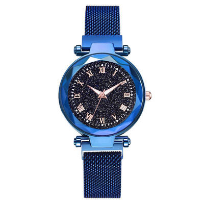 Women Roman Number Starry Sky Watches Magnet Mesh Band Sainless Steel Quartz Wristwatch Ladies Elegant Fashion Watches
Women Roman Number Starry Sky Watches Magnet Mesh Band Sainless Steel Quartz Wristwatch Ladies Elegant Fashion Watches