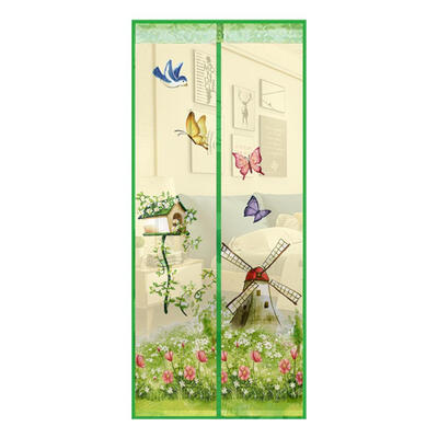 Magnetic Curtains Door Screen Tulle Anti-Mosquito Curtain Mosquito Net