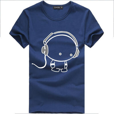2018 New Fashion Simple Lovely Design Men T Shirt Short Sleeve Cotton T-Shirt For Men With Headset Pattern
2018 New Fashion Simple Lovely Design Men T Shirt Short Sleeve Cotton T-Shirt For Men With Headset Pattern