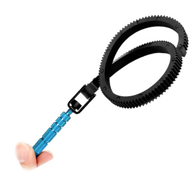 Rubber Follow Focus Gear Ring Belt with Aluminum Alloy Grip for DSLR Camcorder Camera
Rubber Follow Focus Gear Ring Belt with Aluminum Alloy Grip for DSLR Camcorder Camera