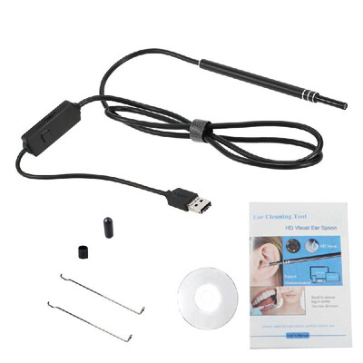 6 LED 55MM Lens Endoscope Inspection USB Wire Snake Tube Camera for Ear Nose Throat Health Care Work with Android&Window PC
6 LED 55MM Lens Endoscope Inspection USB Wire Snake Tube Camera for Ear Nose Throat Health Care Work with Android&Window PC