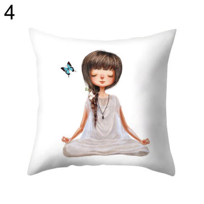 Meditation Girl Square Throw Pillow Protector Case Cushion Cover Bedding Article
Meditation Girl Square Throw Pillow Protector Case Cushion Cover Bedding Article