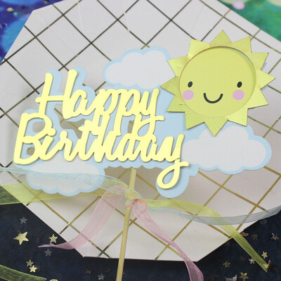 FUNNYBUNNY Baking Cake Decoration Sun Hair Ball Moon Happy Birthday Cake Insert Dessert Table Dress Up Cupcake Toppers
FUNNYBUNNY Baking Cake Decoration Sun Hair Ball Moon Happy Birthday Cake Insert Dessert Table Dress Up Cupcake Toppers
