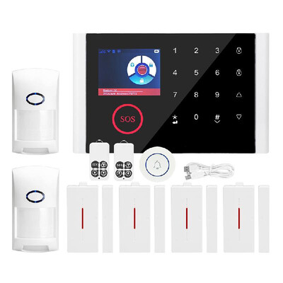 CS108 WiFiGSMGPRS 3 IN 1 Network Intelligent Voice Home Alarm System 433MHz Home Secure Door Bell SmartAlertor
CS108 WiFiGSMGPRS 3 IN 1 Network Intelligent Voice Home Alarm System 433MHz Home Secure Door Bell SmartAlertor