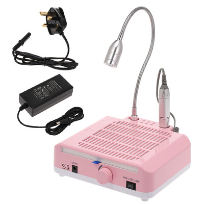 3-in-1 Multifunctional Salon Nail Art Machine 25000rpm Nail Dril Nail Dust Collector LED Desk Lamp with Nail Drill Bits Accessorie
3-in-1 Multifunctional Salon Nail Art Machine 25000rpm Nail Dril Nail Dust Collector LED Desk Lamp with Nail Drill Bits Accessorie