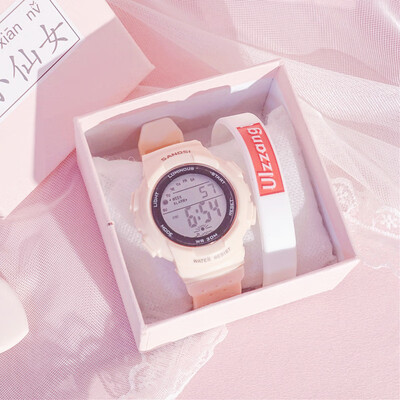 Cherry blossoms electronic watch girl fresh Japanese department hundred sets of girls junior high school students Korean version o
Cherry blossoms electronic watch girl fresh Japanese department hundred sets of girls junior high school students Korean version o