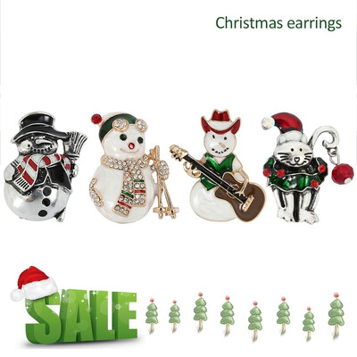 Chic Stylish Drip Glaze Enamel Brooch Snowman Brooch Jewelry Diamond Brooch Christmas Gifts
Chic Stylish Drip Glaze Enamel Brooch Snowman Brooch Jewelry Diamond Brooch Christmas Gifts