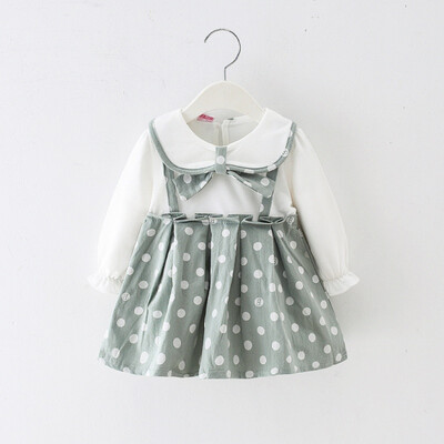 Girl Dresses Autumn 18M-4Y Long Sleeve Polka Dot Print Toddler Baby Girls Dress With Bag Princess Dresses 4Colors
Girl Dresses Autumn 18M-4Y Long Sleeve Polka Dot Print Toddler Baby Girls Dress With Bag Princess Dresses 4Colors