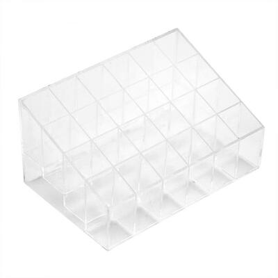Greensen Transparent 24 Grids Lipstick Holder Organizer Display Stand Nail Polish Makeup Storage Box
Greensen Transparent 24 Grids Lipstick Holder Organizer Display Stand Nail Polish Makeup Storage Box
