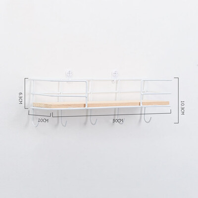 Wall Decoration Storage Rack Creative Iron Wood Combination Multi-Function Hook Bedroom Storage Rack Without Nail
Wall Decoration Storage Rack Creative Iron Wood Combination Multi-Function Hook Bedroom Storage Rack Without Nail
