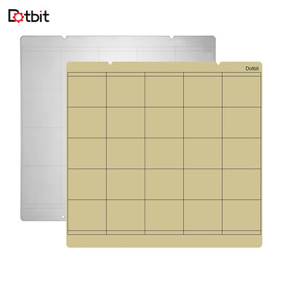 Dotbit 3D Printer Build Surface Heatbed Platform Sticker Sheet Iron Plate Sheet Buildplate for i3 Mk3 Mk25 3D Printer Accessori
Dotbit 3D Printer Build Surface Heatbed Platform Sticker Sheet Iron Plate Sheet Buildplate for i3 Mk3 Mk25 3D Printer Accessori