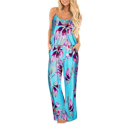 Starmoon Women Summer Sexy Strap O Neck Print Waistband Lace-up Long Pants Jumpsuits
Starmoon Women Summer Sexy Strap O Neck Print Waistband Lace-up Long Pants Jumpsuits