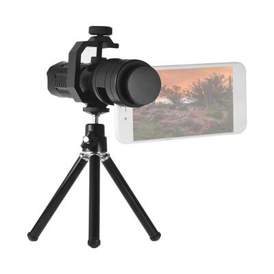 Multifunctional 14X Mobile Telephoto Lens Kit Monocular Telescope Lens Convenient to Focus with Metal Phone Clip Tabletop Tripod
Multifunctional 14X Mobile Telephoto Lens Kit Monocular Telescope Lens Convenient to Focus with Metal Phone Clip Tabletop Tripod
