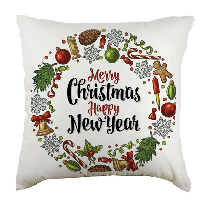 Tailored Merry Christmas Short Plush Pillowcase Sofa Pad Set Home Decoration 18x18 Inch
Tailored Merry Christmas Short Plush Pillowcase Sofa Pad Set Home Decoration 18x18 Inch