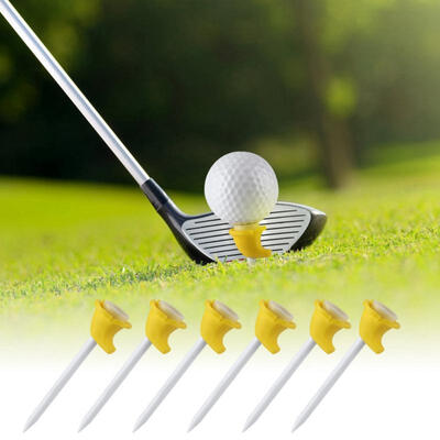 Greensen 6pcs Portable Banana Shape Plastic Golf Tees Set Golfing Training Practice Tool Accessory
Greensen 6pcs Portable Banana Shape Plastic Golf Tees Set Golfing Training Practice Tool Accessory