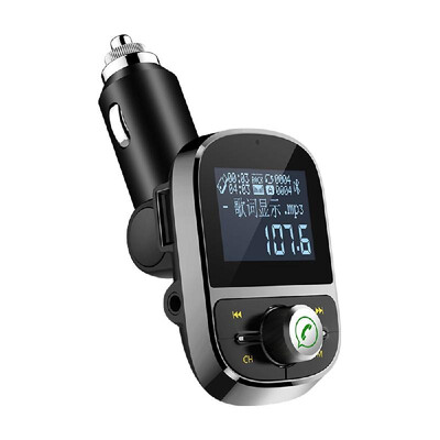 FM Transmitter Car BT FM Radio Adapter Big Screen Display MP3 WMA APEP FLAC Hand Free Calling Dual UBS Car Charger
FM Transmitter Car BT FM Radio Adapter Big Screen Display MP3 WMA APEP FLAC Hand Free Calling Dual UBS Car Charger