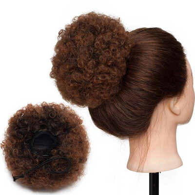 Afro Bun Extension Puff Ponytail Chignon Hairpiece With Drawstring Afro Kinky Curly Wrap Messy Updo Synthetic For Women
Afro Bun Extension Puff Ponytail Chignon Hairpiece With Drawstring Afro Kinky Curly Wrap Messy Updo Synthetic For Women