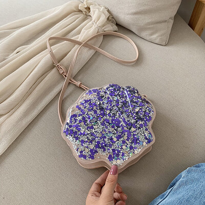 Ins girls on the new fashion sequins shell womens bag 2019 new bag Korean version of the small bag slanted bag tide
Ins girls on the new fashion sequins shell womens bag 2019 new bag Korean version of the small bag slanted bag tide