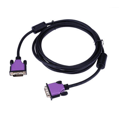 1M DVI241Male To Male Cable Double Magnetic for Computer Monitor