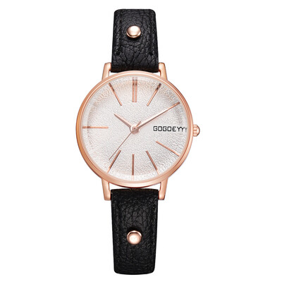 Korean version of the trend of fashion ladies watch simple scale dial PU with watch
Korean version of the trend of fashion ladies watch simple scale dial PU with watch