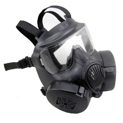 Cosplay CS Wargame Airsoft Double Filter Fan Safety Gas Mask Tactical Perspiration Dust Full Face Prop
Cosplay CS Wargame Airsoft Double Filter Fan Safety Gas Mask Tactical Perspiration Dust Full Face Prop