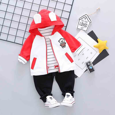 Autumn Baby Boy Girl Long Sleeve Striped Print T-shirt Hoodie Cartoon Sweatshirt Trousers Casual Outfits
Autumn Baby Boy Girl Long Sleeve Striped Print T-shirt Hoodie Cartoon Sweatshirt Trousers Casual Outfits
