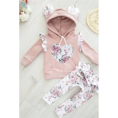Newborn Baby Girl Clothes Shirt Hoodies Ruffle Pants Legging Outfit Tracksuit
Newborn Baby Girl Clothes Shirt Hoodies Ruffle Pants Legging Outfit Tracksuit