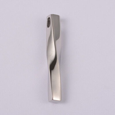 Twisted Strip 316 Stainless Steel Pendants Stainless Steel Color 4041x67x67mm Hole 2x5mm
Twisted Strip 316 Stainless Steel Pendants Stainless Steel Color 4041x67x67mm Hole 2x5mm