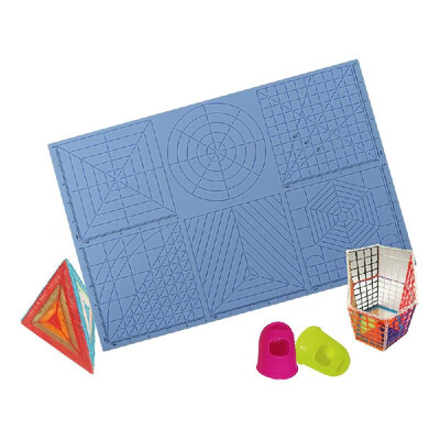 Multi Purpose 3D Printing Pen Template Soft Silicone Mat 3D Drawing Templates Copy Board with 2PCS Fingerstalls
Multi Purpose 3D Printing Pen Template Soft Silicone Mat 3D Drawing Templates Copy Board with 2PCS Fingerstalls