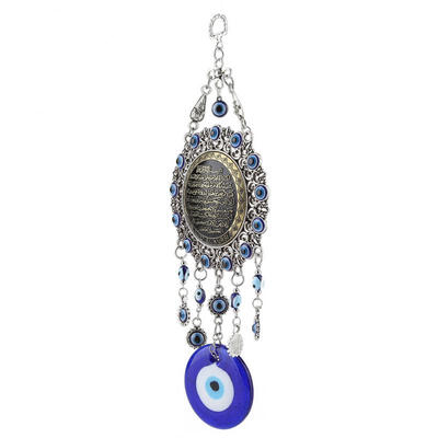 Greensen Islamic Blue Evil Eye Blessing Amulet Wall Hanging Home Decor Protector Muslim
Greensen Islamic Blue Evil Eye Blessing Amulet Wall Hanging Home Decor Protector Muslim
