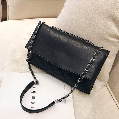 Bag female 2019 new wave spring&summer Korean fashion casual rhombic line wild chain shoulder slung handbag
Bag female 2019 new wave spring&summer Korean fashion casual rhombic line wild chain shoulder slung handbag