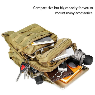 Army Camouflage Tactic Sling Bag Backpack Chest Shoulder Crossbody Pack for Outdoor Hiking Camping Hunting 12L
Army Camouflage Tactic Sling Bag Backpack Chest Shoulder Crossbody Pack for Outdoor Hiking Camping Hunting 12L