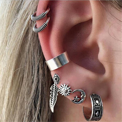 Bohemian Style Pendant Earring Leaf Owl Stud Earring For Women Antique Silver Ethnic Gold Color Earring Wholesale
Bohemian Style Pendant Earring Leaf Owl Stud Earring For Women Antique Silver Ethnic Gold Color Earring Wholesale
