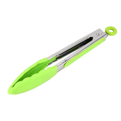 Greensen Stainless Steel Silica Gel Kitchen Tongs BBQ Tongs Utility TongHeat Resistant Lock Clip
Greensen Stainless Steel Silica Gel Kitchen Tongs BBQ Tongs Utility TongHeat Resistant Lock Clip